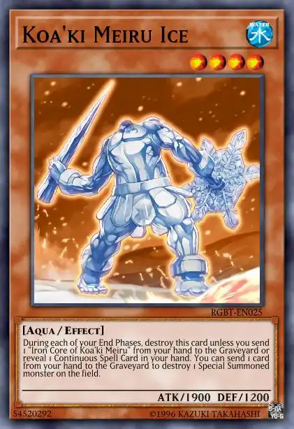 Edison Rulings for Koa'ki Meiru Ice